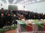 وداع  و تشییع پیکر پاک شهید سید محمد کاظم زاده