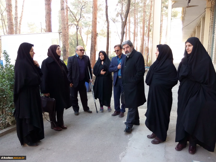 بازدید معاونت محترم دانشجویی وفرهنگی دانشگاه فنی وحرفه ای کشور به همراه مدیر کل تربیت بدنی دانشگاه