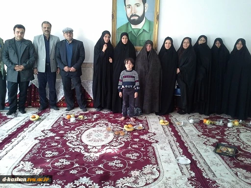 دیدار با خانواده شهید عباس رزاقیان