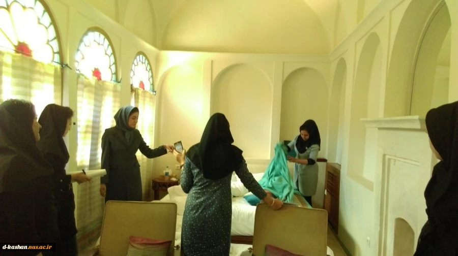 کارگاه یکروزه دانشجویان هتلداری به بوتیک هتل سرای عامری ها