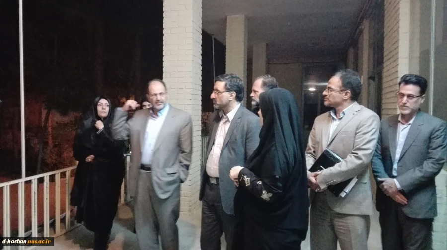 بازدیدجناب آقای دکتر شفیعی ریاست محترم دانشگاه فنی وحرفه ای کشور به همراه جناب آقای دکتر مومنیان معاون محترم استاندار اصفهان وفرماندار ویژه شهرستان کاشان از آموزشکده فنی دختران کاشان