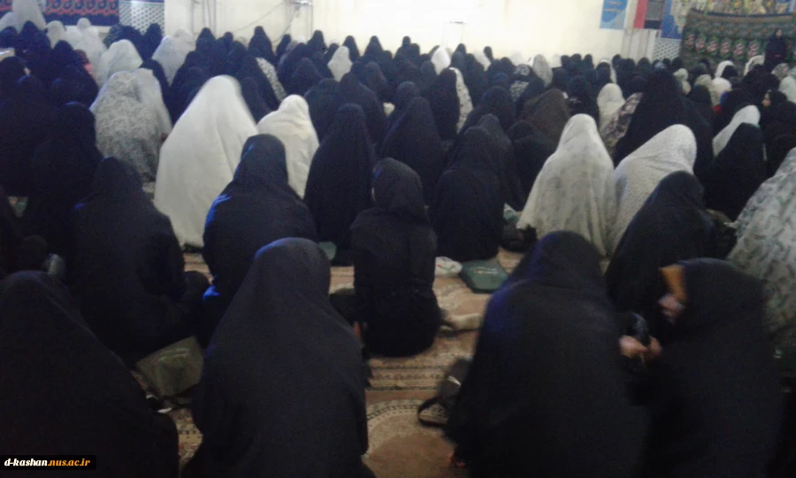 شرکت دانشجویان دانشکده در مراسم سیاسی وعبادی نماز جمعه