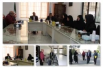 حضور ریاست دانشگاه فنی و حرفه ای استان اصفهان از آموزشکده فنی و حرفه ای دختران کاشان