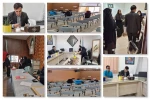 بازدیددکتر خادم زاده از روند برگزاری امتحانات آموزشکده فنی و دختران کاشان 2