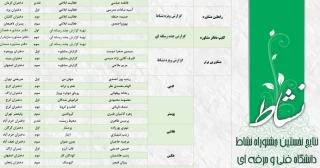 کسب رتبه دوم رابط مشاور آموزشکده فنی و حرفه ای دختران کاشان در نخستین جشنواره نشاط