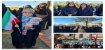 حضور اساتید و کارکنان دانشکده فنی و حرفه ای دختران کاشان د رراه پیمایی حمایت از کودکان مظلوم غزه 2