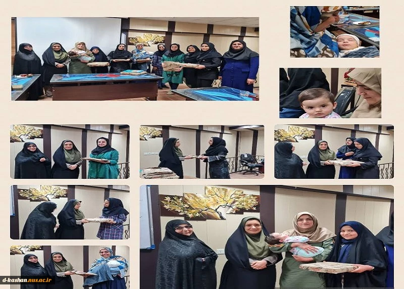 تقدیر از اساتید و کارمندان دانشکده فنی و حرفه ای دختران کاشان در راستای برنامه جوانی جمعیت  2