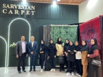 بازدید دانشجویان رشته فرش دانشکده ملی مهارت دختران کاشان از نمایشگاه فرش تهران و موزه فرش 3