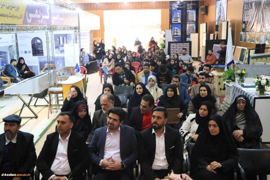 برگزاری نخستین نمایشگاه تخصصی صنعت معماری کاشان در  دانشکده ملی مهارت دختران کاشان 8
