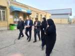 بازدید جناب آقای دکتر فخر موسوی مدیر کل محترم حوزه ریاست دانشگاه ملی مهارت از آموزشکده ملی مهارت دختران کاشان 4