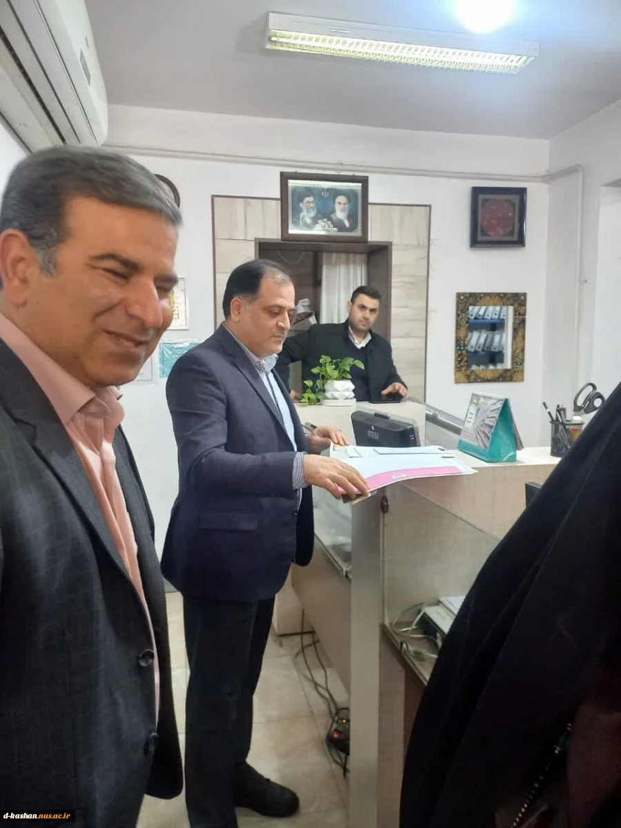 بازدید جناب آقای دکتر فخر موسوی مدیر کل محترم حوزه ریاست و روابط عمومی دانشگاه ملی مهارت از آموزشکده ملی مهارت دختران کاشان 4
