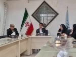 دیدار نوروزی جناب آقای دکتر یاسمیان ریاست محترم دانشکده ملی مهارت دختران کاشان با کارکنان مجموعه 4