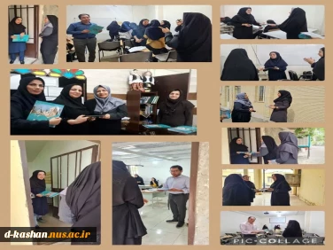 تقدیر و تکریم از اساتید دانشکده ملی مهارت دختران کاشان