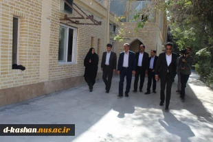بازدید ریاست محترم دانشگاه ملی مهارت جناب آقای دکتر زمانی از آموزشکده دختران کاشان 3