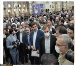 مراسم تجدید میثاق دانشگاهیان با ارمانهای امام خمینی(ره) و تجدید بیعت با مقام معظم رهبری (مد ظله العالی) برگزار شد